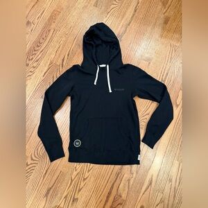 Whoop Black Hoodie with Front Pocket